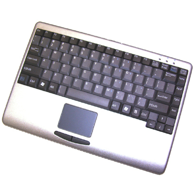 Adesso Inc. AKB410PS Slim Mini PS/2 Touchpad Kybrd