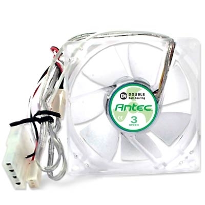 Antec Inc 761345750257 TriCool 120mm Green LED Fan