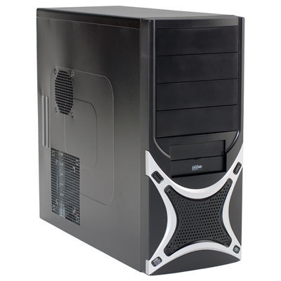 Athenatech A43K5BS400 ATX Midtower 400W Black/Silver