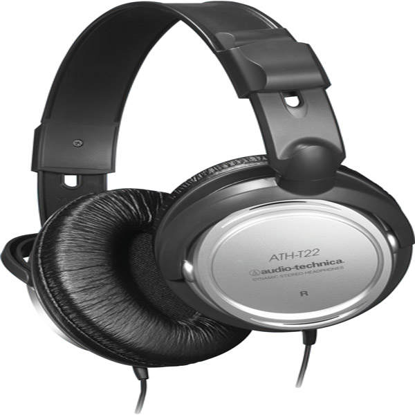 Audio Technica ATHT22 Airtight  Dynamic Monitor Headphones