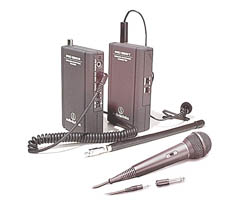 Audio Technica ATR288W Professional VHF Wireless Lavaliere and Hand-Held Camcorder Microphone System