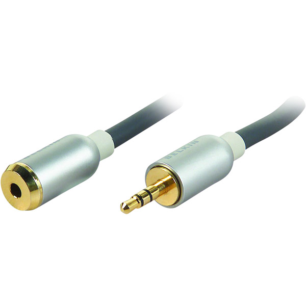 PureAV AV2060206 Mini-Stereo Extension Cord M/F