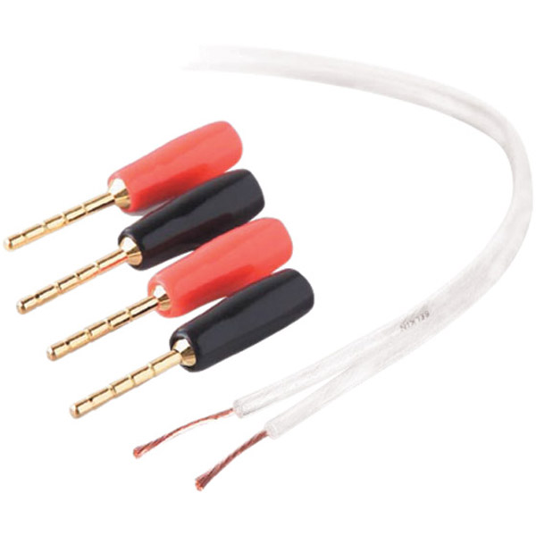 PureAV AV2300150WH 16-Gauge Speaker Wire and Pins