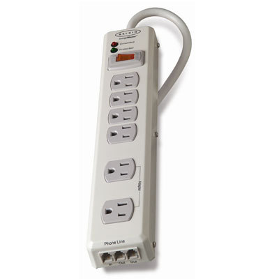 Belkin F9H62006MTL 6 Outlet 1045J Surge