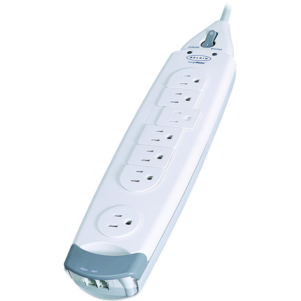 Belkin F9H71012 7-Outlet Surge Master Home Series Surge Supressor