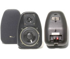 BIC America DV32B 3 1/2" 2-Way Compact Shielded 125-Watt Speakers