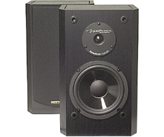 BIC America DV62SIB 6" 2-Way Shielded 150-Watt Bookshelf Speakers