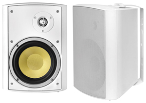 BIC AMERICA VK610 BIC AMERICA VK610 6.5" KEVLAR SERIES INDOOR/OUTDOOR IN-WALL SPEAKERS WITH MOUNTING BRACKETS