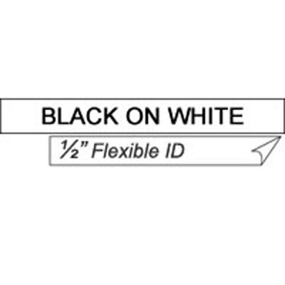 Brother International TZFX231 Blk on Wht 1/2"  P-touch Tape