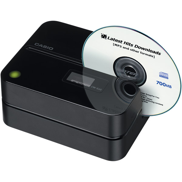 Casio CWE60 CD-R Title Printer