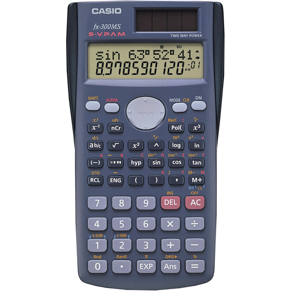 Casio FX300MS Student Scientific Calculator