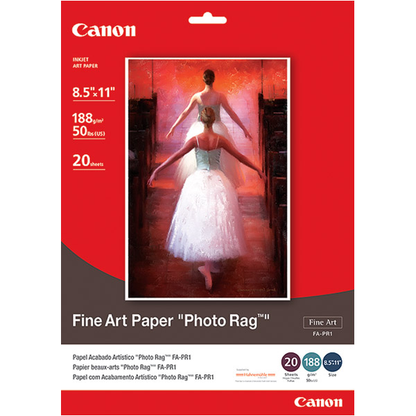 Canon 0587B005 Fine Art Paper Photo Rag